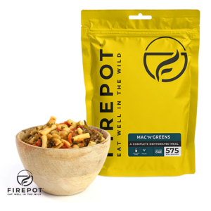 FIRPOT-FP201-RY-MACARONIS AUX LÉGUMES VARIÉS-PLAT LYOPHILISÉ