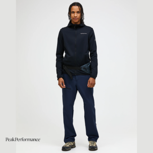 PEAK PERFORMANCE-G80288010-M LIGHT ZIP HOODY-VESTE POLAIRE À CAPUCHE-HOMME-BLACK-NOIR