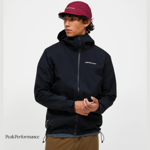 PEAK PERFORMANCE-G80846010-HIKE GORE TEX 3L SHEK. JACKET-VESTE IMPERMÉABLE-HOMME-BLACK-NOIR-FACE