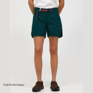 PEAK PERFORMANCE-G80886010-ICONIQ TECH SHORT-SHORT DE RANDONNÉE-FEMME-PONDEROSA-VERT