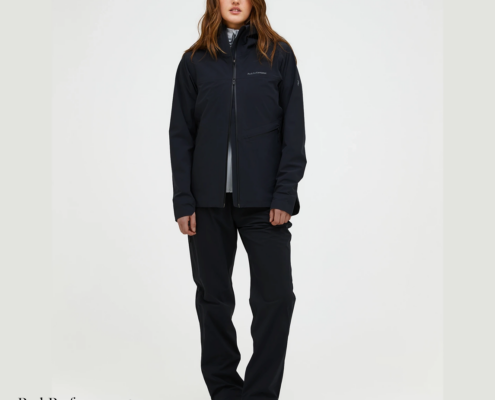 PEAK PERFORMANCE-G80981020-W COMMUTER HYPE JKT-VESTE IMPERMÉABLE-FEMME-BLACK-NOIR