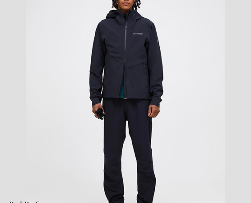 PEAK PERFORMANCE-G80982020-M COMMUTER HIPE 3 L SHELL JKT-VESTE IMPERMÉABLE-HOMME-BLACK-NOIR