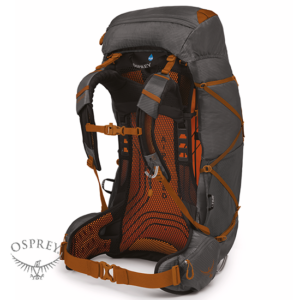 OSPREY-OP1186-EXOS 58-SAC À DOS DE RA,DONNÉE-HOMME-DARK CHARCOAL-GRIS-DOS
