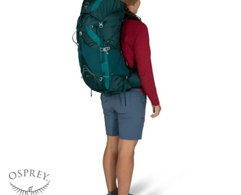 OSPREY-OP1190-EJA 48-SAC À DOS DE RANDONNÉE-FEMME-DEEP TEAL-VERT