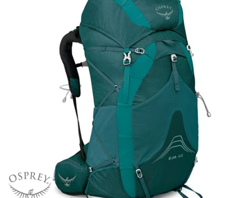 OSPREY-OP1190-EJA 48-SAC À DOS DE RANDONNÉE-FEMME-DEEP TEAL-VERT-FACE