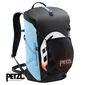 PETZL-S073AB-BUG-SAC À DOS-ESCALADE-02 SMOCKED BLUE-BLEU-PORTE CASQUE