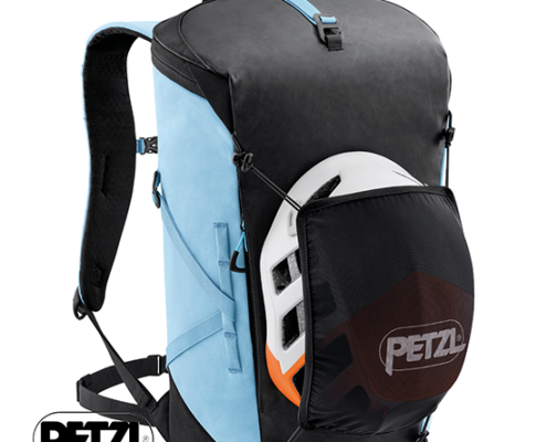 PETZL-S073AB-BUG-SAC À DOS-ESCALADE-02 SMOCKED BLUE-BLEU-PORTE CASQUE