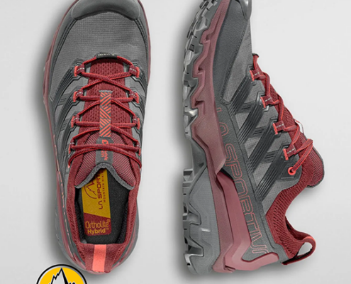 LA SPORTIVA-ZFHS108G0025-ULTRA RAPTOR III GTX-CHAUSSURES DE RANDONNÉE-HOMME-CARBON REDWOOD-GRIS