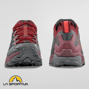 LA SPORTIVA-ZFHS108G0025-ULTRA RAPTOR III GTX-CHAUSSURES DE RANDONNÉE-HOMME-CARBON REDWOOD-GRIS-AVANT + ARRIERE