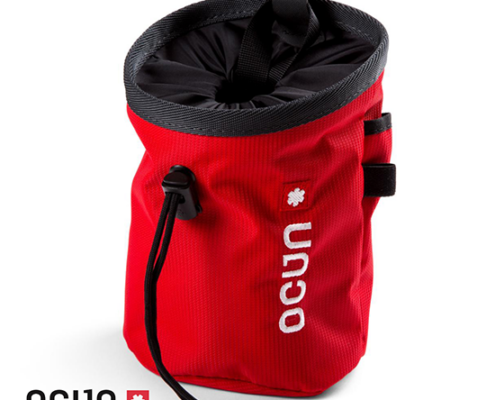 OCUN-04448-PUSH BELT-SAC À MAGNÉSIE-RED TWIST-ROUGE