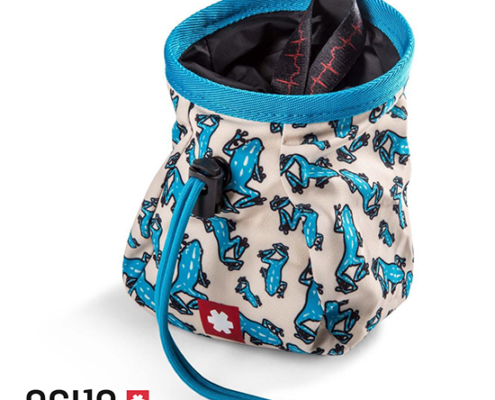 OCUN-05046-LUCKY KID BELT-SAC À MAGNÉSIE-ENFANT-BLUE FROG-BLEU