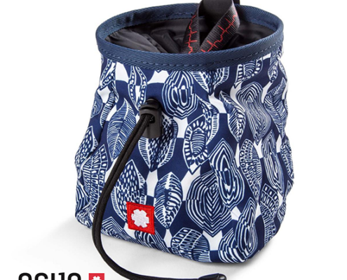 OCUN-05047-LUCKY BELT-SAC À MAGNÉSIE-ABSTRACT BLUE-BLEU