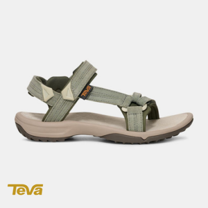 TEVA-1124035-W TERRA FI LITE SUEDE-SANDALE DE MARCHE-FEMME-SEAGROSS-VERT-CÔTÉ