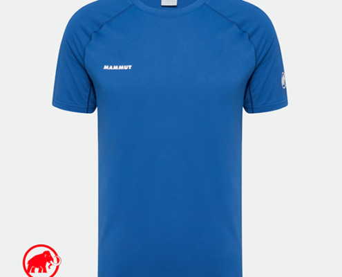 MAMMUT-1014-07400-DUCAN FL TEE-SHIRT-HOMME-50665 TSCHIEL-BLEU