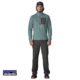 PATAGONIA-40246-M'S R1 AIR ZIP NZCK-POLAIRE 1/4 ZIP-HOMME-BLSG BLUE SAGE-BLEU