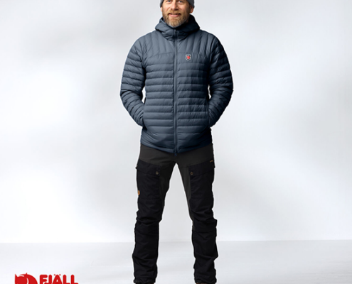 FJALL RAVEN-86119-EXPEDITION LATT-DOUDOUNE À CAPUCHE-HOMME-560 NAVY-MARINE