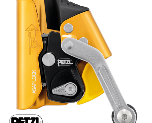 PETZL-B071BB00-ASAP LOCK-ANTICHUTE MOBILE-JAUNE