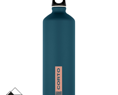 SUMMIT POLE-LKBA1000 CORTO-GOURDE ALUMINITM 1L-CA CANARD-BLEU