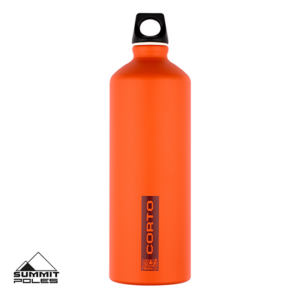 SUMMIT POLE-LKBA1000 CORTO-GOURDE ALUMINITM 1L-TC TERRACOTA-ORANGE