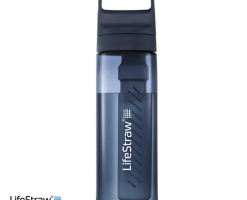LIFESTRAW-LSLGV422-LIFESTRAW GO 650ML-GOURDE FILTRANTE-AS AEGAN SEA-BLEU