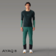 AYAQ-MF-LS-M-MEFONNA-TEE SHIRT MANCHES LOGNUES-HOMME-DEEP GREEN-VERT