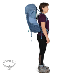 OSPREY-OP1195-SIRRUS 44-SAC A DOS DE RANDONNÉE-FEMME-BLUE SEVRES-BLEU-CÔTÉ