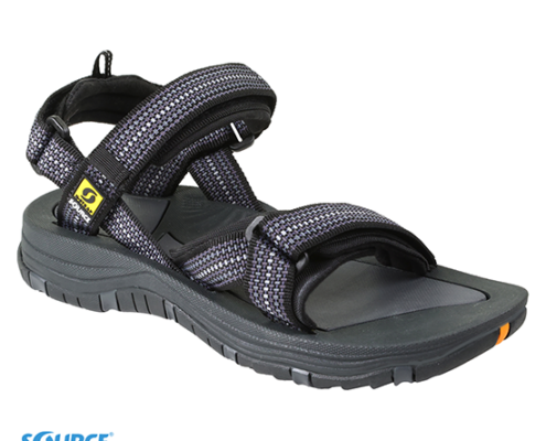 SOURCE OUTDOOR-S102141-GOBI 2.0-SANDALES DE MARCHE-HOMME-28 CHESS BLACK-NOIR