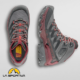 LA SPORTIVA-ZFHS109-ULTRA RAPTOR III MID GTX-CHAUSSURES DE RANDONNÉE-HOMME-G00R25 CARBON REDWOOD-GRIS