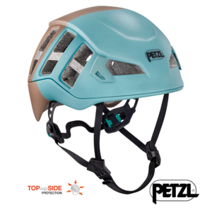 PETZL-A071AC-METEOR-CASQUE D'ESCALADE-SMOKED BLUE BROWN-BLEU