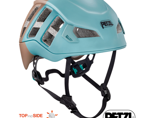 PETZL-A071AC-METEOR-CASQUE D'ESCALADE-SMOKED BLUE BROWN-BLEU