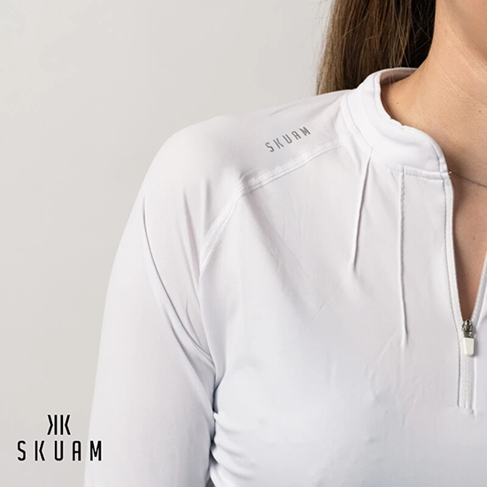 SK2 SKUAM5 SKUAM-SK2-POLO FAIRNESS-POLO FEMME-BLANC-COL