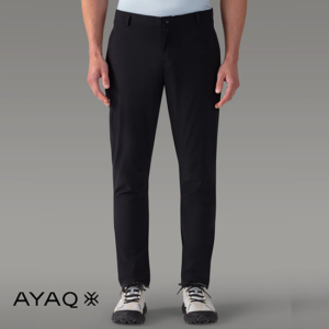AYAQ-TR-PT-M-PANTALON DE ANDONNÉE-HOMME-BLACK-NOIR-FACE