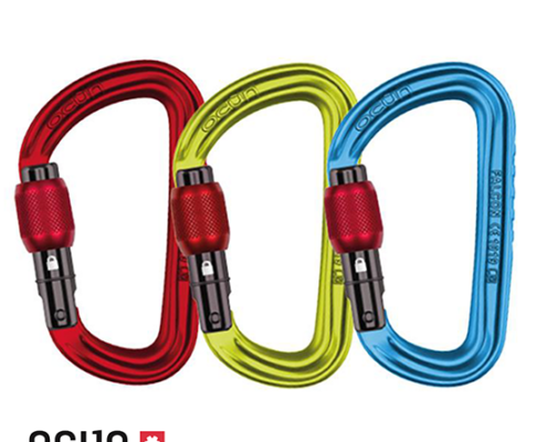 OCUN-04063-FALCON 3-MOUSQUETON PACK DE 3