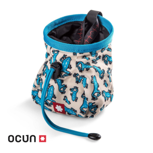 OCUN-04606-LUCKY KID BELT-SAC À MAGNÉSIE-ENFANT-BLUE FROG-BLEU