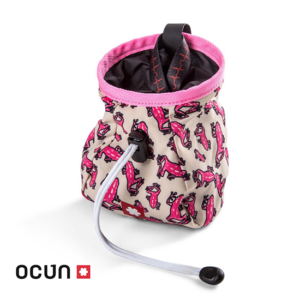 OCUN-04606-LUCKY KID BELT-SAC À MAGNÉSIE-ENFANT-PINK FROG-ROSE
