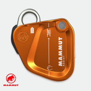 MAMMUT-2040-03050-MAMMIT ASSIST BELAY RESISTOR-SYSTEME DE FREINAGE-GOLD-ORANGE