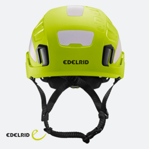 EDELRID-88514-TECTUM HI VISIBILITÉ-CASQUE PROFESSIONNEL-HIVIS YELLOW-JAUNE-FACE
