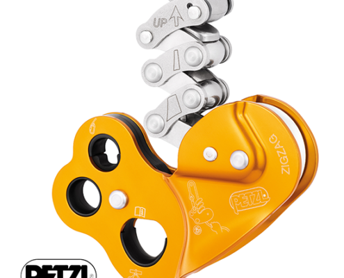 PETZL-D022AA00-ZIGZAG-DESCENDEUR-JAUNE