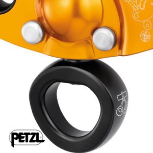PETZL-D022BA00-ZIGZAG+-DESCENDEUR-JAUNE-TROU