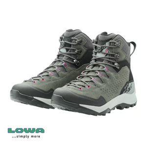 LOWA-L221180-EXPLORER GTX MID-CHAUSSURES DE RANDONNÉE-FEMME-GREY PINK-GRIS