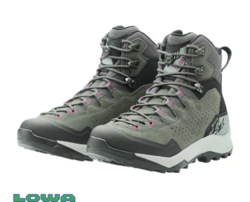 LOWA-L221180-EXPLORER GTX MID-CHAUSSURES DE RANDONNÉE-FEMME-GREY PINK-GRIS