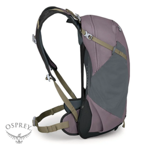 OSPREY-OP3600-HIKELITE 18-SAC À DOS DE RANDONNÉE-GRAPHITE PURPLE-VIOLET-CÔTÉ