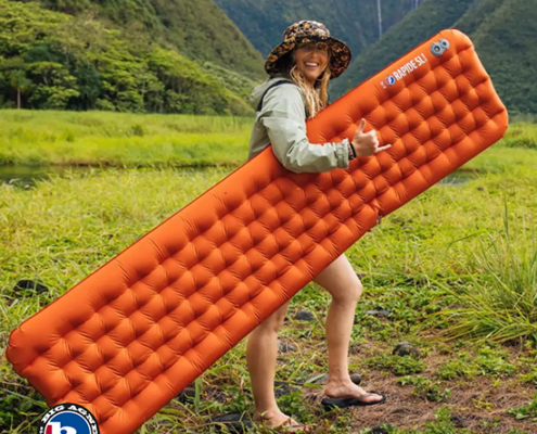 BIG AGNES-PRSLIR24-RAPIDE SL INSULATED REGULAR 20X72-SAC DE COUCHAGE-ORANGE-VUE