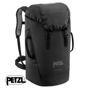 PETZL-S042BA01-TRANSPORT 45L-SAC À DOS-NOIR