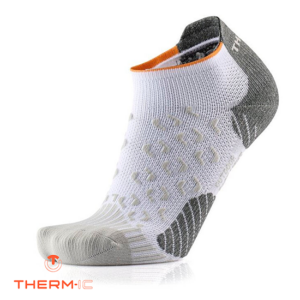 THERM-IC-T25-6000-003-OUT FAST LIGHT-LOW ANKLE-CHAUSSUETTES DE RANDONÉE BASSE-BLANC CHARBON-BLANC